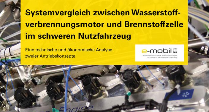 Systemvergleich zwischen Wasserstoff- verbrennungsmotor und Brennstoffzelle